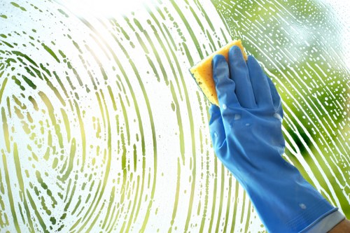 Safe handling of oven components during cleaning
