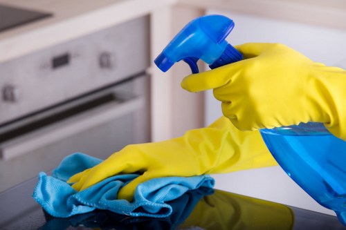 Office cleaning team supporting a commercial workspace in Hammersmith