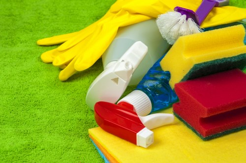 Local cleaners preparing a flat deep clean in Hammersmith