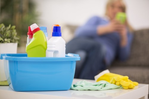 Regular home cleaning service for a period property in Hammersmith